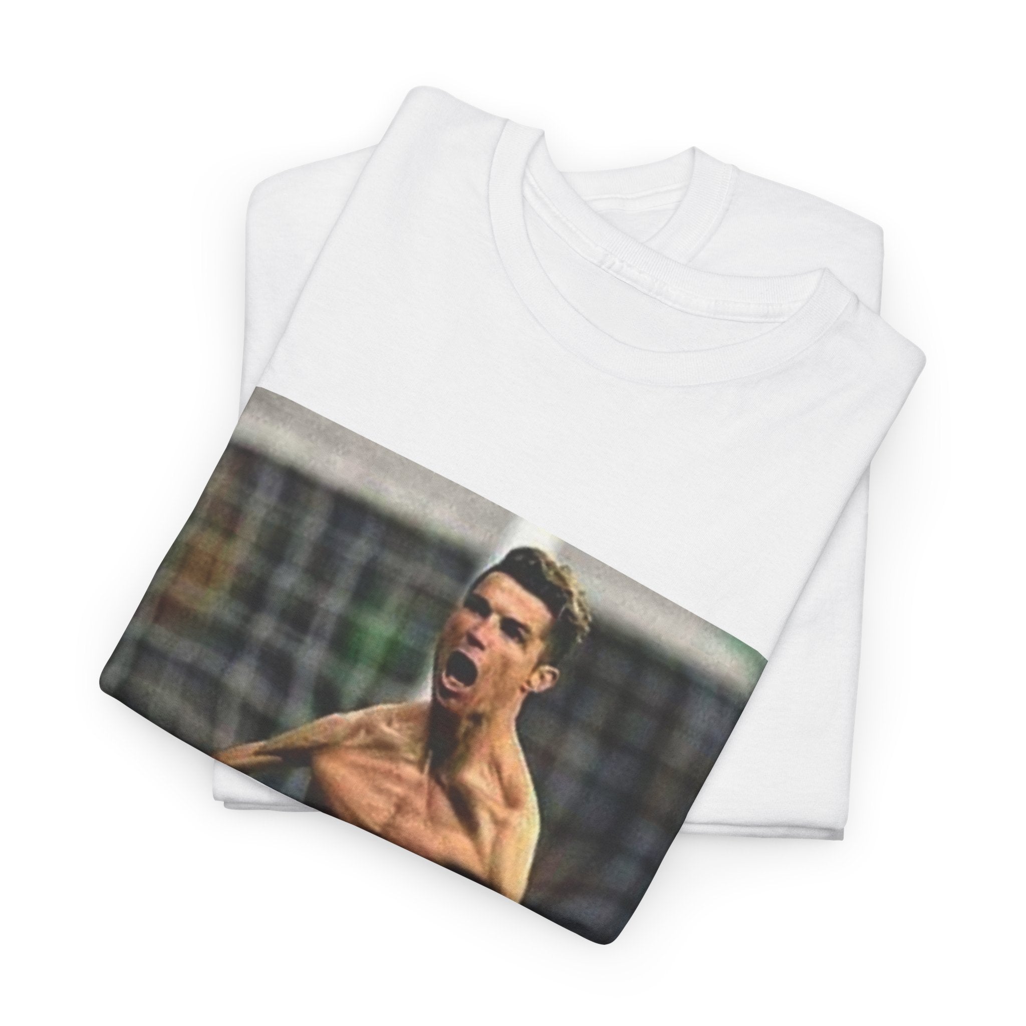 Soccer Celebration Tee - Cristiano Goal Celebration Graphic T-Shirt