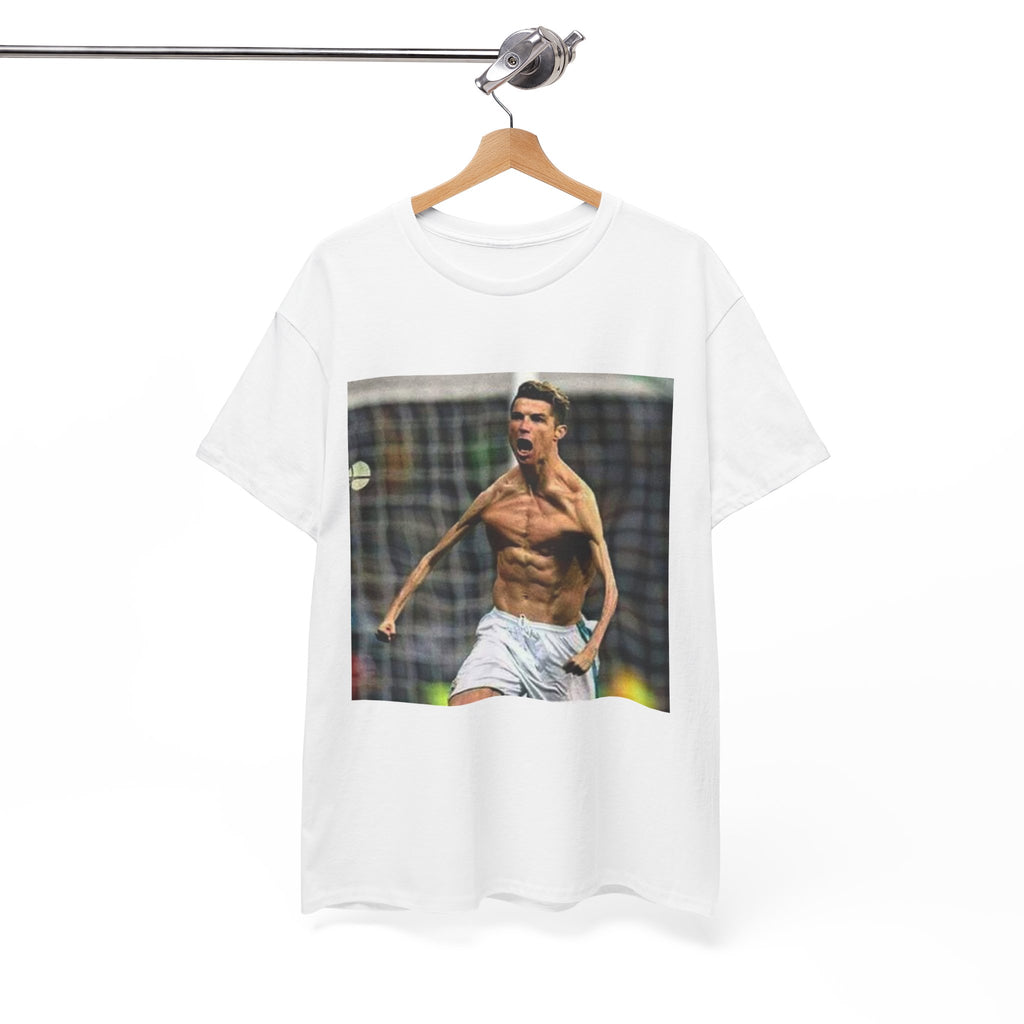 Soccer Celebration Tee - Cristiano Goal Celebration Graphic T-Shirt