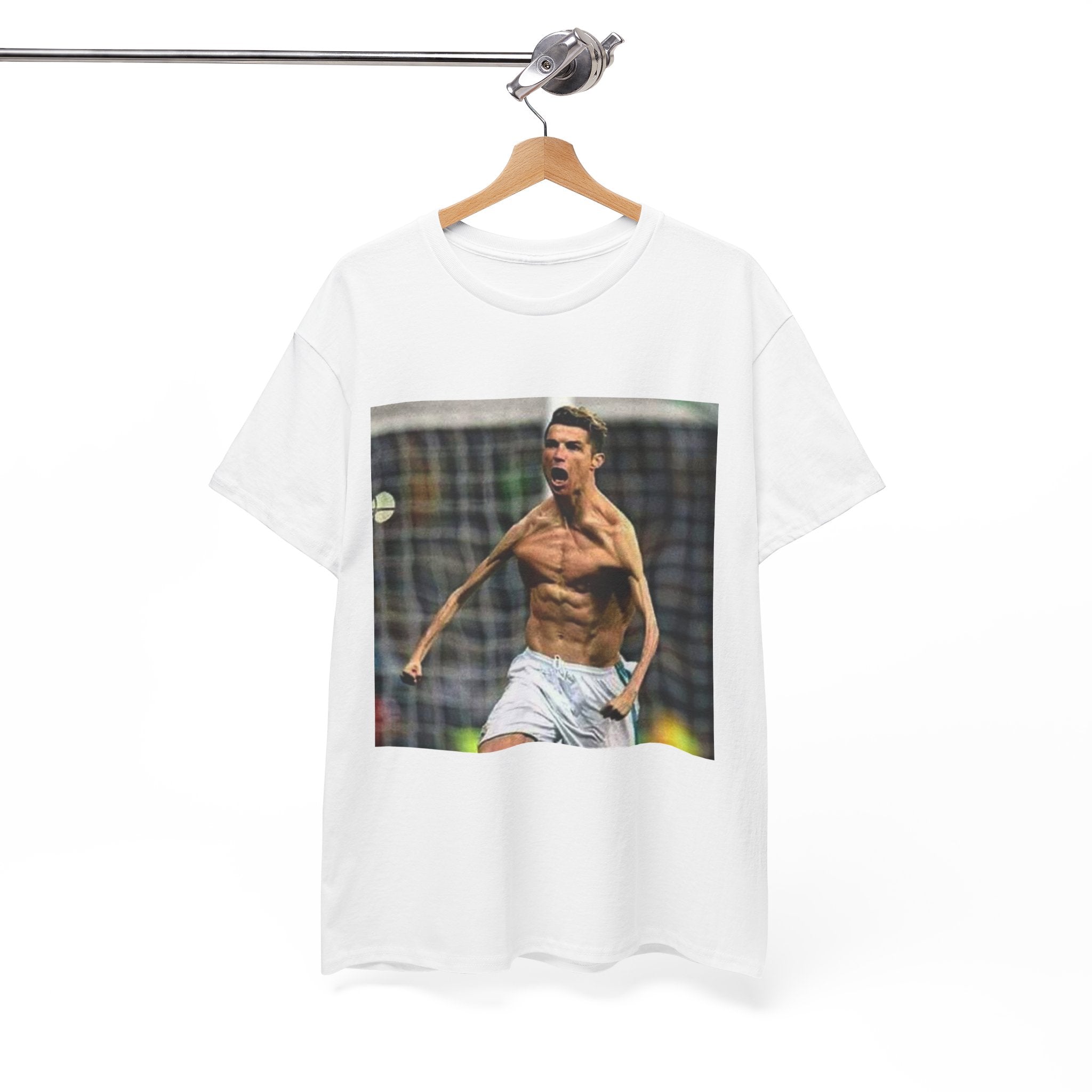 Soccer Celebration Tee - Cristiano Goal Celebration Graphic T-Shirt