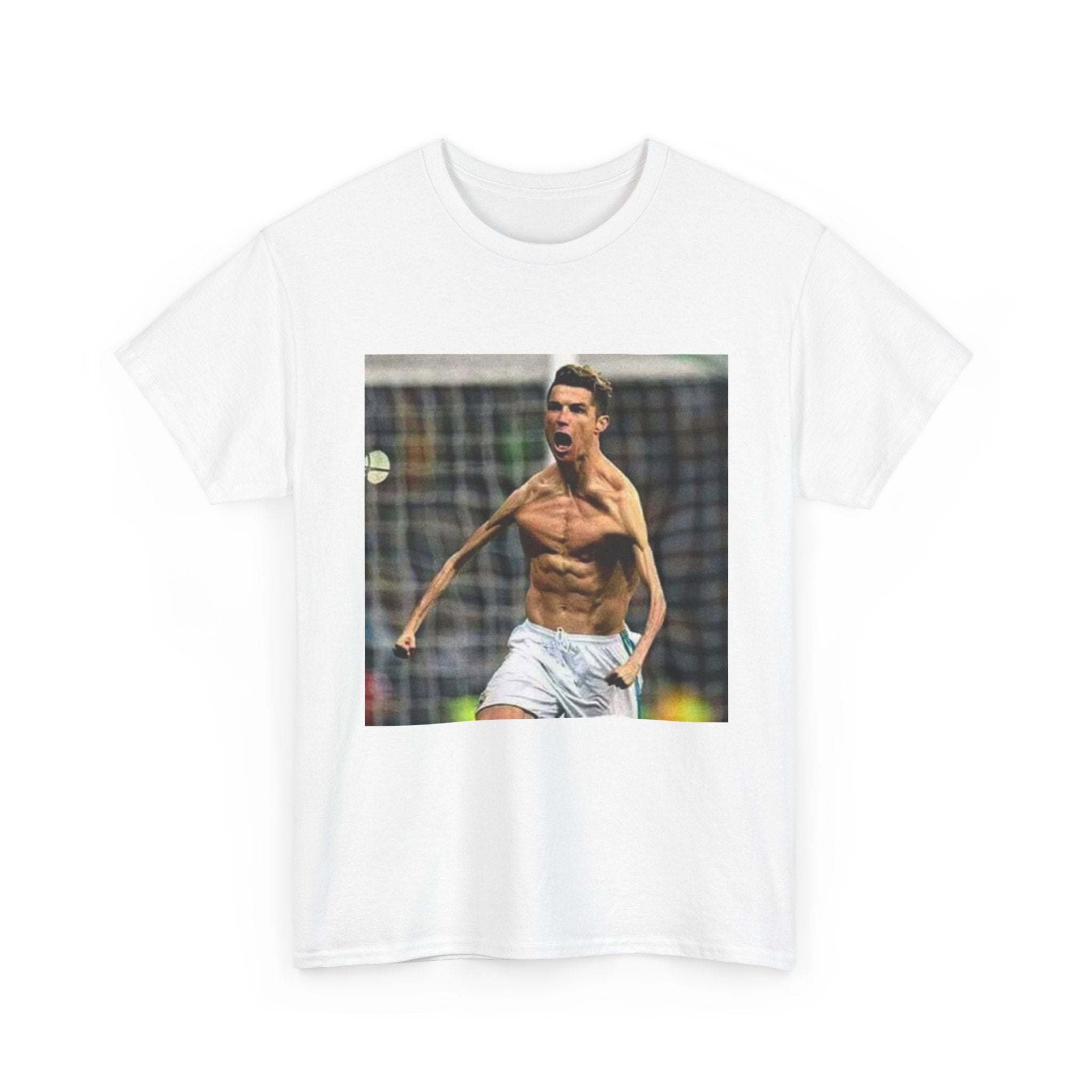 Soccer Celebration Tee - Cristiano Goal Celebration Graphic T-Shirt